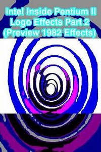 Intel Inside Pentium II Logo Effects Part 2 (Inspired by Preview 1982 Effects)