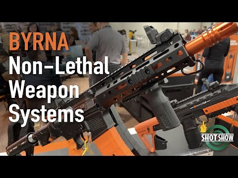 Sportsman's Guide at SHOT Show 2023 NEW Byrna Non Lethal Pistols and Rifles, and Shotgun Ammo