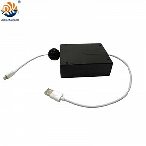 [Hot Item] 2024 Dyh-1816 2-3m Secure Retractable USB Signal Cable Reel with USB End