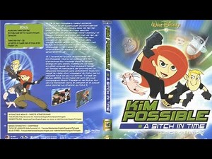 Menu DVD Kim Possible Um Passeio Pelo Tempo Disney (2004)