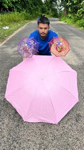 5 Ta Folding Big vs Small Umbrellas Unboxing 😍