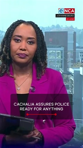 Massive police deployments are rolling out nationwide ahead of the unofficial 30th June deadline given to undocumented foreigners. Acting Police Minister Firoz Cachalia says security forces are stepping up operations across all provinces, starting this week to maintain order while safeguarding the constitutional right to protest. Cachalia reassured the public that law enforcement is prepared for any eventuality. Tune in to #eNCA, channel #DStv403