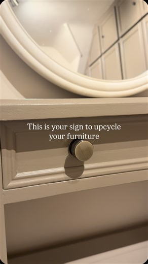 @ourranchstyleproject | This is your sign to upcycle that piece you’ve been eyeing up 👀✨ I found this gorgeous large dressing table on Marketplace and knew it had... | Instagram
