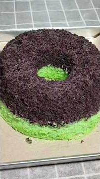 Black Glutinous Rice Sponge Cake Recipe with Melted Cheese Filling, Delicious, Soft and Melty #sh...