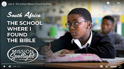 Mission Spotlight for July 5 | Sabbath School Net