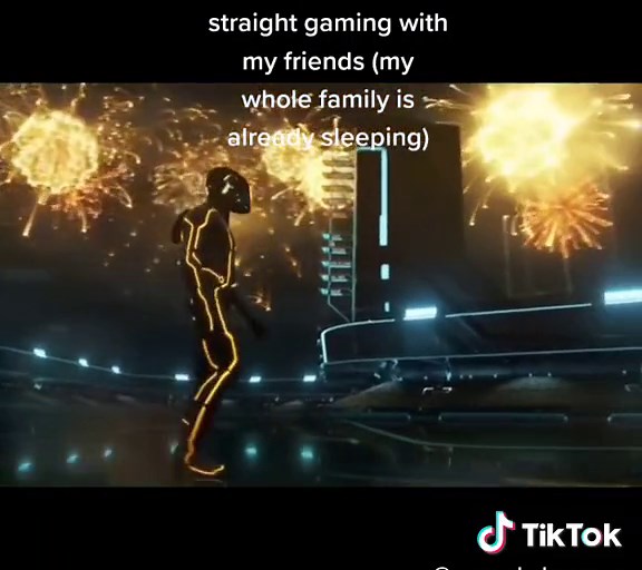 Hilarious Tron Legacy Gaming Meme: Stairs Dinner Dash