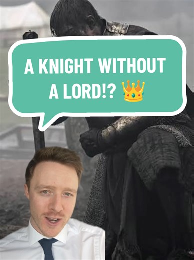 The Knights Who Had No Lord 👑 Not every medieval knight served a powerful lord. Some wandered the roads alone, fighting tournaments, my seeking work, or chasing honour wherever they could find it. #historytok #medievalhistory #gameofthrones #didyouknow
