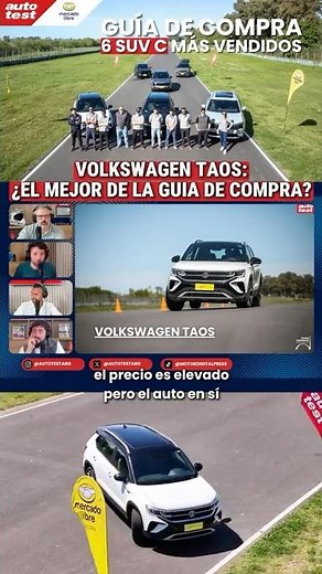 Is the Volkswagen Taos the BEST in the Buyer's Guide? 🚘👀 #AutoTestBuyingGuideMercadoLibre