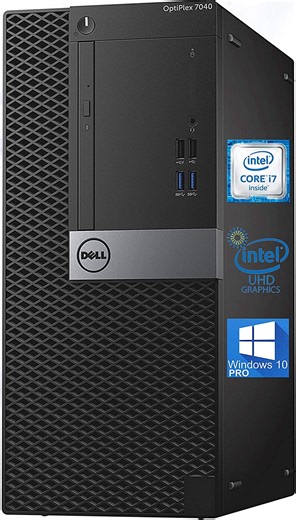 Dell OptiPlex 7040, Tower Intel HD Graphics 530,i7-6700, 16GB, 256GB,PCIe,Refurbished - Walmart.ca