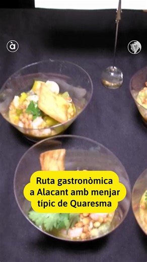 🌿 #LaViaVerda | Hui és dimecres de cendra, dia que comença la Quaresma i també, les Jornades Gastronòmiques de Quaresma d'Alacant. Un esdeveniment que aposta per receptes típiques de Setmana Santa i per receptes que no abusen de la carn. @cristinalavaralorca ha estat en la presentació i ha pogut conéixer de prop algunes de les propostes. 🌳 'La via verda', de dilluns a divendres, des de les 13:00 h en À Punt, amb Mathies Muñoz i tot l'equip, les millors històries sobre ciència, gastronomia, med