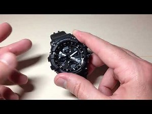 Casio Mudmaster G-Shock: Set Alarm(s) (GSG-100-1)