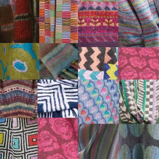 IT’S A WRAP .... “The magic is in the colour combinations - a riot of pattern and colour are the threads that bind together Kaffe’s prolific and eclectic creative output as a textile artist, knitwear designer, painter and writer, but his favourite stitch is the humble stocking stitch” Kaffe Fassett’s Pattern Library and Glorious Colour are two books full of inspiration to include knitting patterns and instructions. Kaffe has been designing hand-knits for @RowanYarns for over 40 years - https://k