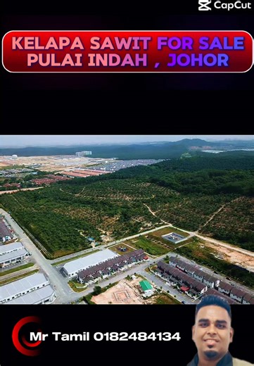 🌴 PRIME OIL PALM LAND FOR SALE – PULAI INDAH, JOHOR 🌴 🔥 RARE INVESTMENT OPPORTUNITY – HIGH ROI 🔥 📍 Pulai Indah, Kangkar Pulai 📜 FREEHOLD TITLE 🌱 Agriculture Land (Pertanian – International Land) 📏 TOTAL: 51 ACRES (2 Titles) ✅ 44 Acres – 7-Year Mature Oil Palm Trees ✅ 7 Acres – 20-Year High Yield Trees 🌴 Fully Planted – Income Ready 💰 PRICE: • 44 Acres – RM30 per sqft • 7 Acres – RM32 per sqft 🚜 Suitable for Investors | Estate Owners | Plantation Projects 📈 Strong Rental & Harvest Inc