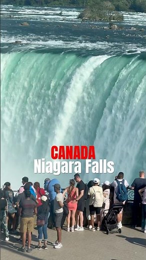 Niagara Falls Canada 🇨🇦 #fall #canada #waterfall #travel