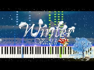 Vivaldi - Winter (The Four Seasons) Piano Cover + [MIDI]