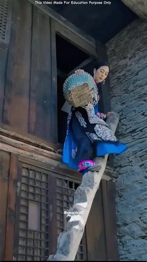 Creative Use Of Tree Work As a Ladders