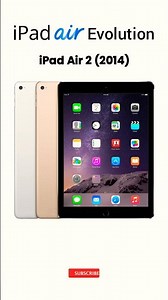 iPad Air Evolution (2013–2026) 🍎 | Every Generation! #Shorts #ipad #ipadair #evolution #tech #tablet