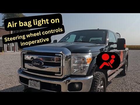 2016 F250 Inoperative steering wheel controls and multiple dash lights. Open Recall! Code B0001-13