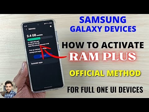 How To Activate RAM Plus (Virtual Memory) Feature In Samsung Galaxy Devices