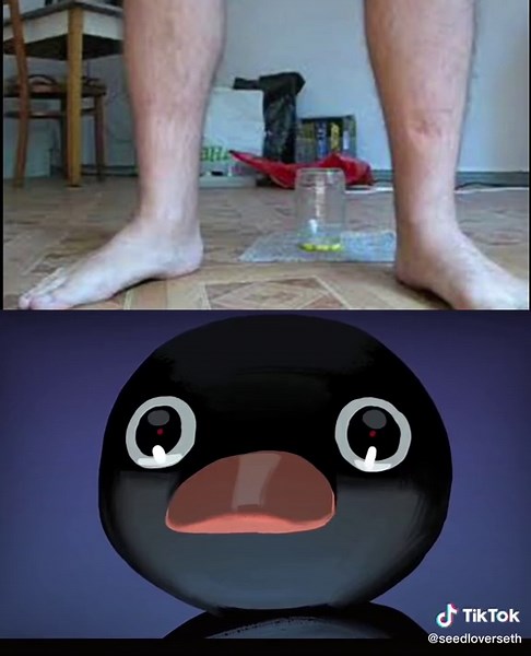 Iykyk#iykyk#meep#meepmeep#imbouttoblow#1man#1jar#feet#penguin#daddy