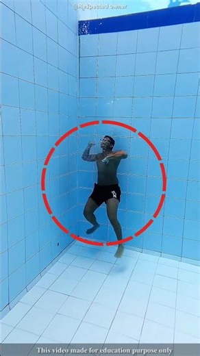 How to survive drowning in deep water |#shortsvideo