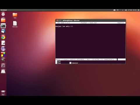 Utilisation d'un système Linux : Bases