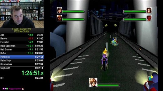 FF7 PB/WR Attempts || PB: 6:32:11 WR: 6:31:40 || PSX No Slots