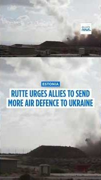 Rutte urges allies to send more air defence to Ukraine