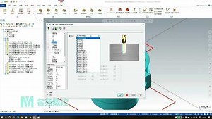 第37集 Mastercam2021钻孔循环文本修改