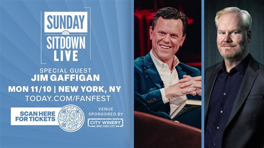 See Jim Gaffigan, Willie Geist Live at TODAY Fan Fest