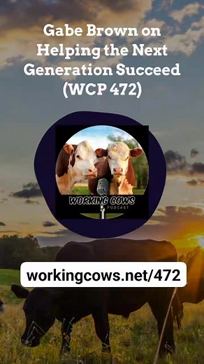 Passing the Ranch on to the Next Generation isn't easy. The Consultants at Understanding Ag have caught my attention due to the high concentration of their consultants that have accomplished this goal. Today on the Working Cows Podcast we discuss the keys to successful succession with Gabe Brown, Blain Hjertaas, and John Hays about how they have approached this challenging task. | Working Cows | Facebook