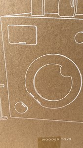 What a Cutie! I am in love with this washing machine pretend play set. 💕 ✨ Role playing is a powerhouse for development, from boosting communication skills to fostering problem solving and empathy. And what a sweet set to have in your home. Do you like it? 😊 #woodentoys #roleplay #roleplayforlearning #nzmums #woodentoysnz #learningthroughplay | Xtreme Imports Kapiti