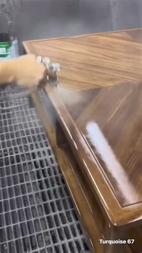 9.9K views · 24 reactions | Vernis sur table avec pistolet airelles | Blog-turquoise67 | Facebook