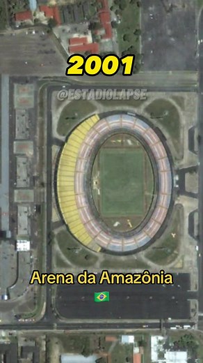 Arena da Amazônia ao longo dos anos 🇧🇷 / #estadios #copadomundo #worldcup2014 #wc2022 #stadiums #futebol