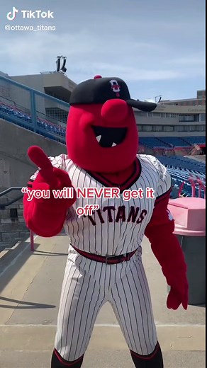 Ottawa Titans Mascot: Fun on Opening Day!
