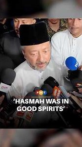 Hasmah was in good spirits on the eve of her death, says Mokhzani