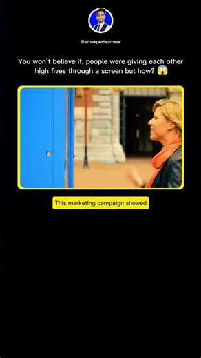 This Interactive Billboard Connected Two Cities in Real Time #shorts #marketing #connection