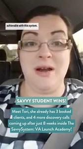 3 comments | More Savvy Student Wins today!  Meet Tori — After just...