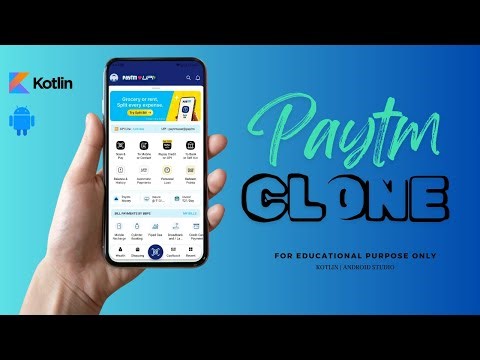 Part - 1/5 | Build Paytm app (clone) from scratch in Kotlin | Android Studio.