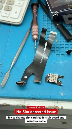 Huawei P30 pro No sim card detected fix #repair