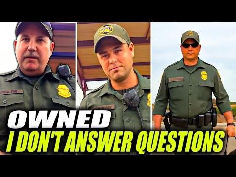 Dumb Cops Get OWNED at Checkpoint!“I Don’t Answer Questions” ID Refusal WIN!