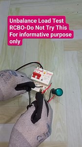 254K views · 1K reactions | Don Not Try This! For informative purpose only. Rcbo circuit breaker unbalance load test #electrician #relay #panelboard #control #power #technician #switch #wiring #diy #electrical Trip testing | Electricians Guide | Facebook
