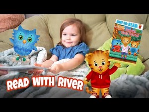 Daniel Gets Scared - Daniel Tiger's Neighborhood - Rainy Day Read Along Books - Reading with River