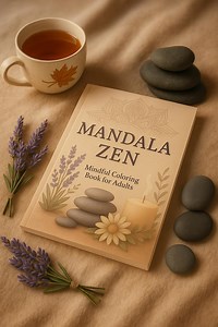 Mandala Coloring Book for Adults: Stress Relief Art Therapy (printable PDF Vol. 1) - Etsy