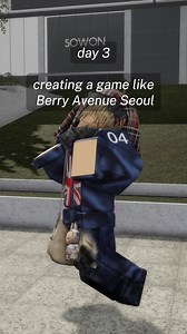 Roblox: Creating a Game Like Berry Avenue Seoul (Day 3)