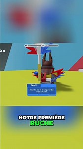 Simulateur de Ruche Notre Première Ruche Découverte! #roblox