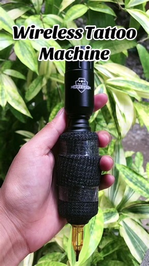 wireless tattoo machine.. enjoy the pain🤭#machine #tattoomachine #wireless #wirelesstattoomachine