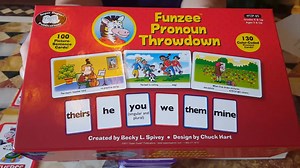 Funzee Pronoun Throwdown is one of our newest products! Take a look at the video below to learn more about this fun game! | Super Duper Publications