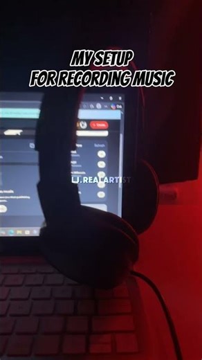 My setup for recording music as an upcoming artist #ukdrill #ukrap #realrap #upcomingartist #setup