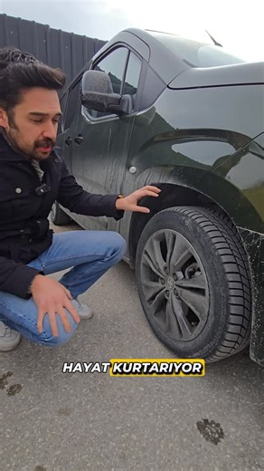 Anlatan Adamlar on Instagram: "Araç lastiklerindeki hayat kurtaran detay. @anlatanadamlar #lastik #araba #otomobil #mühendislik #modifiye"